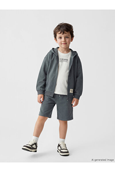 LC Waikiki Hooded Printed Boys' 3-Pack Set