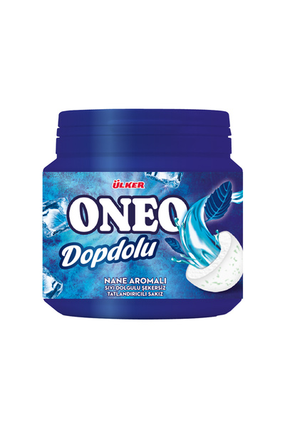 Ülker ONEO Dopdolu Sakız - Nane Aromalı - 76 gram - 12 Adet