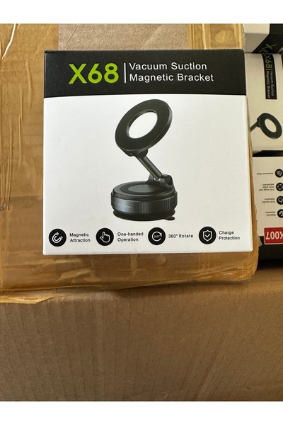 Er Auto X68 Vacuum Suction Magnetic Bracket (Manyetik Vakumlu Araç Telefon Tu...