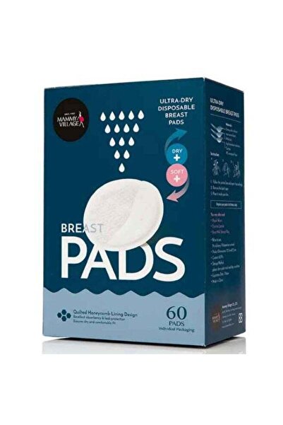 mammy village Ultra-Dry Disposable Breast Pads 60pcs