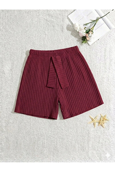 ModaSehle Women's High Waist Elastic Waist Shorts