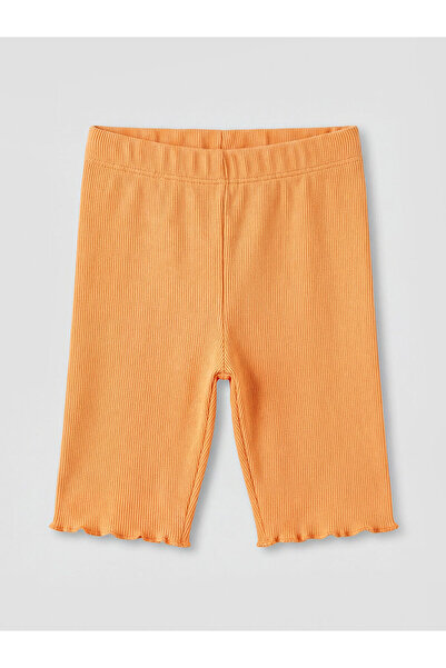 LC Waikiki NEVAVM Farkıyla LCW Kids Orange Camisole بنطلون ضيق للغاية ومرن لل...