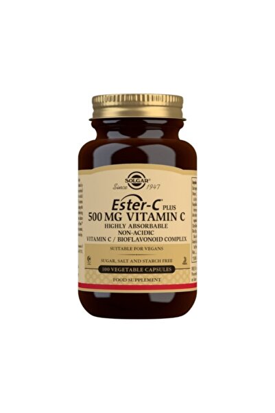 Solgar Ester-C Plus 500 Mg 100 Capsules