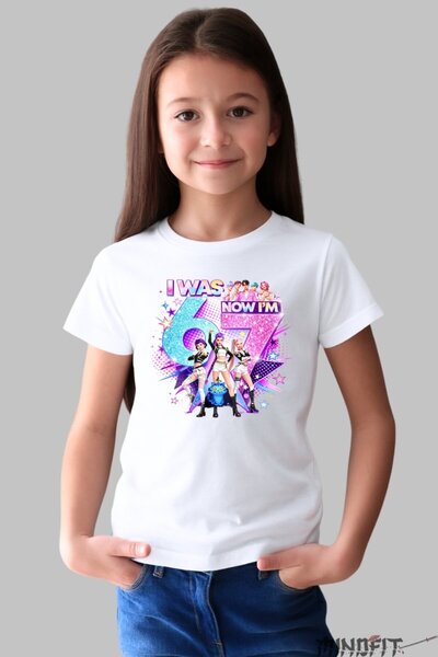 GILDAN Tricou Huntrix Six Seven Glam Star Energetic