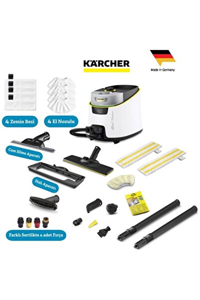 Karcher Sc 5 Deluxe Signature Line Plus Set Buharlı Temizlik 2200W 4 Bar Prof...