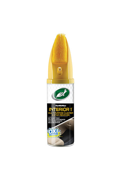 Turtle Wax 🐢 Καθαριστικό Ταπετσαρίας Αυτοκινήτου με Βούρτσα 400ml – 1-Step Β...
