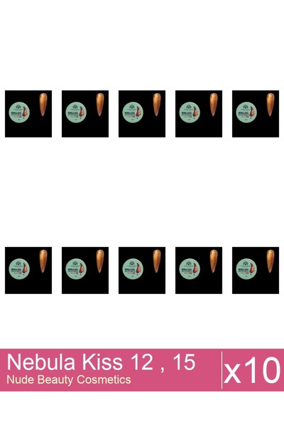 Makeup Set 10x Nebula Kiss 12 , 15 g