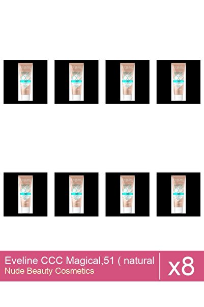 Makeup Set 8x Eveline CCC Magical,51 ( ) , 30 ml