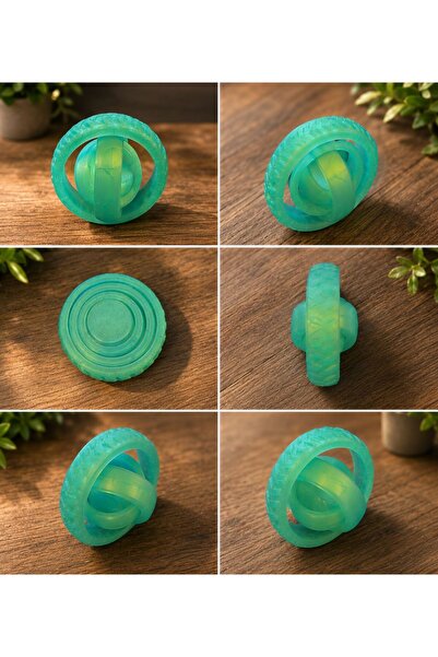 Umut's 1 adet Gyro Halka fidget stres oyuncağı Renk değişebilir