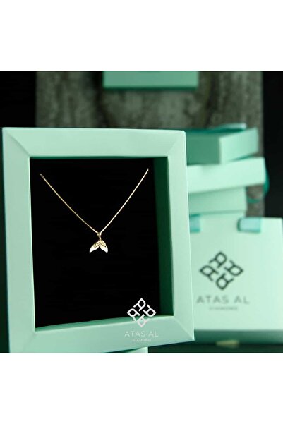 Atas Al Diamond Mermaid Tail – Denizkızı Kuyruğu Minimal Altın Kaplama 925 Ay...