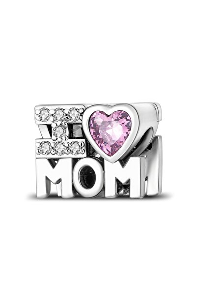 Choice7 Ktc184 Mother's Day 925 Sterling Silver Charms Beads Love Mom Heart C...