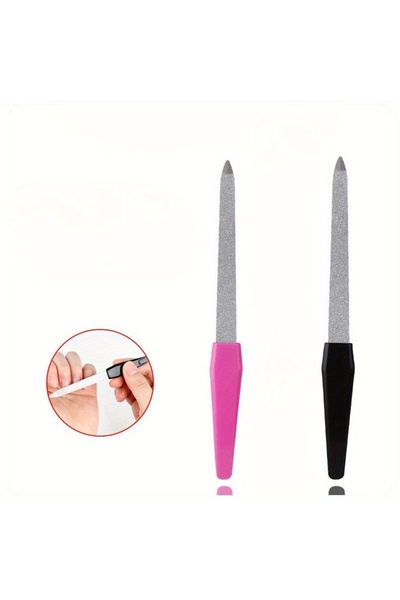 Choice 2pcs 2pcs Professional Double-Sided Nail File for Smooth and Shiny Nai...