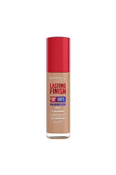 London Set of 2 x Lasting Finish Foundation, 35H, 201 Classic Beige, 30 ml