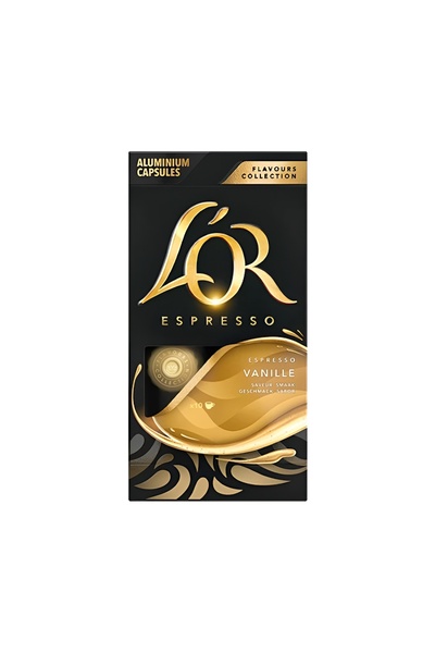 lor Κάψουλες Espresso Vanilla συμβατές με Μηχανή Nespresso 10τεμ.