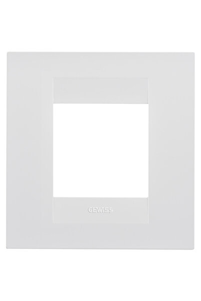 Gewiss Rama ornament 2module GEO Chorus Alb Satinat - GW16422VW
