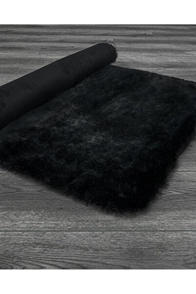 halinet Halı.Net Black Ethnic Bohemian Washable Non-Slip Living Room Carpet D...
