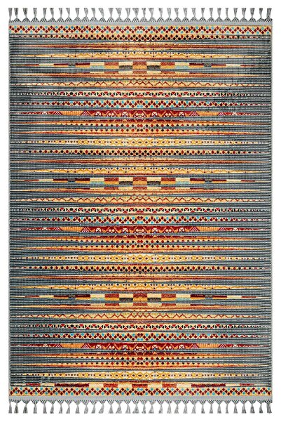 halinet Halı.Net Anthracite Modern Washable Non-Slip Living Room Carpet Mvh-M...