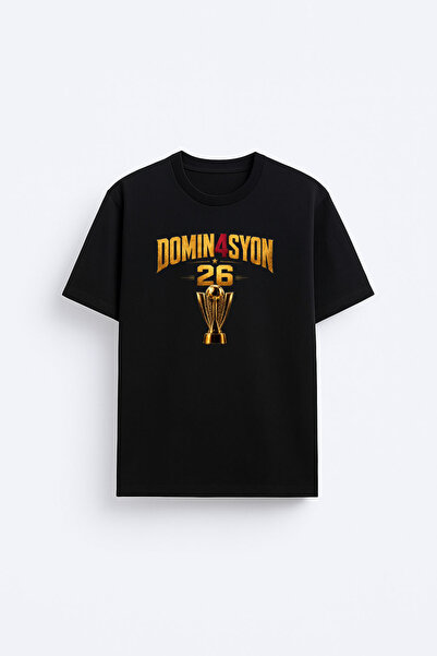 AYDESİGN Μπλουζάκι Domination 26 Champion Football με στάμπα, με λαιμόκοψη, U...