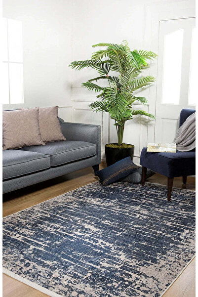 halinet Halı.Net White Vintage Antique Washable Non-Slip Living Room Carpet H...