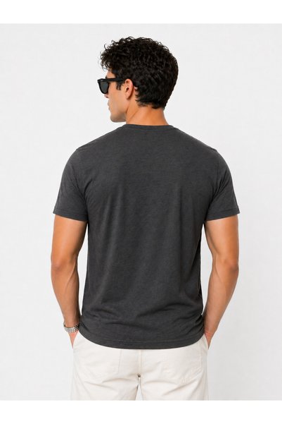 Piano Luce Premium Men's T-Shirt 50% Cotton 50% Polyester Soft Durable Fabric Basic Fit Casual & Sports Single Tshirt