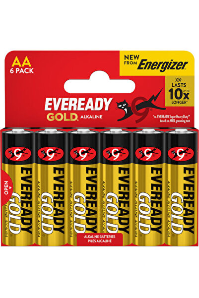 Energizer Eveready by LR6-B6 Αλκαλικές μπαταρίες AA (LR6) συσκευασία 6 τεμαχίων