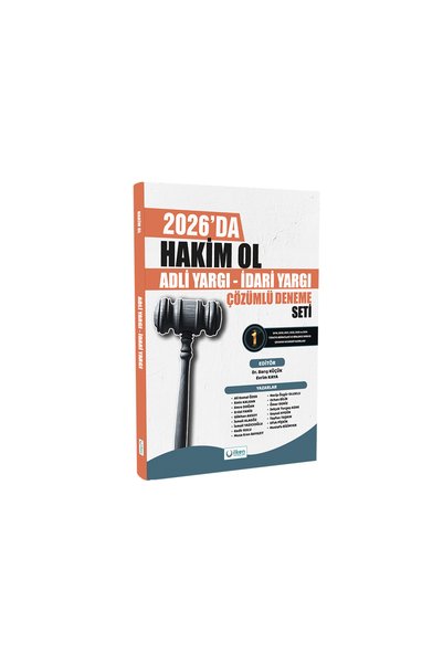 İlken Yayınları 2026’da Hakim Ol 5’li Adli Yargı – İdari Yargı Çözümlü Deneme