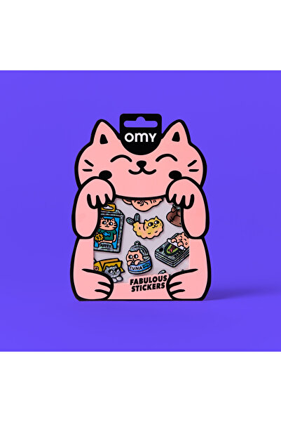 OMY Fabulous Vinil Çıkartmalar - Kitty
