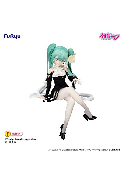 Furyu Statuetă PVC Hatsune Miku Noodle Stopper Zână Florală Trandafir Alb, 14 cm