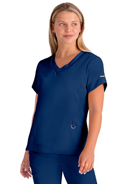 Barco Grey's Anatomy de Impact Harmony Bluză medicală pentru femei 7187 Indigo