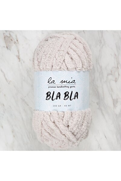 LA MİA YARNS La Mia Bla Bla Bež pređa za ručno pletenje - LB003