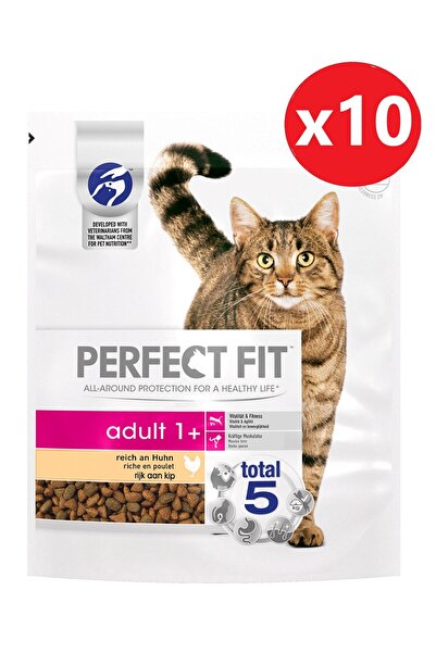 Perfect Fit Yetişkin Hindili Kuru Kedi Maması 750Gr*10 Adet