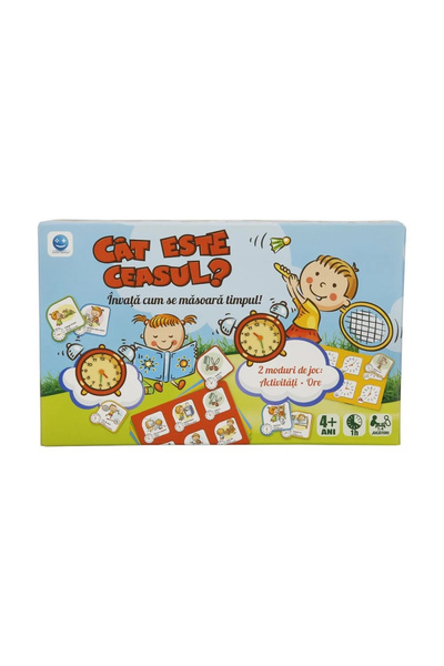 Smile Games Joc educativ, Ce e ora?