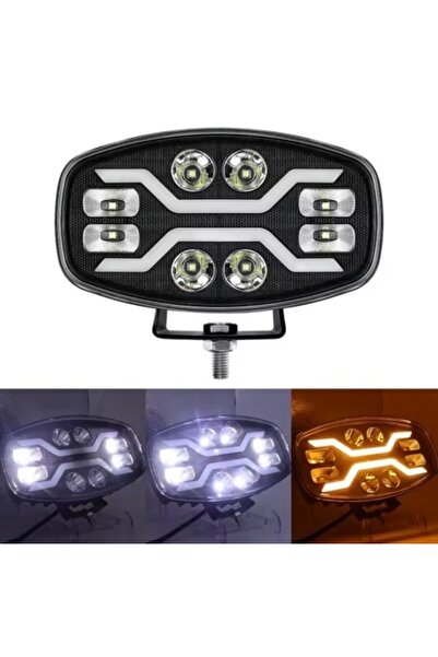 Led Light Alex Proiector LED universal tip SPIDER, 12 V - 24 V, cu lumină DRL...