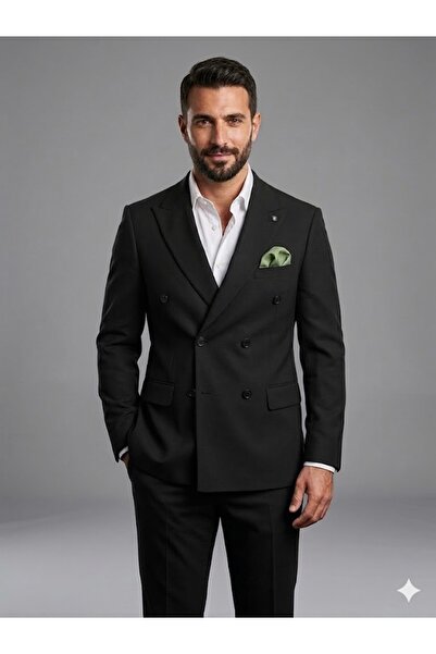 centilmen Stripe Detailed Suit 7479