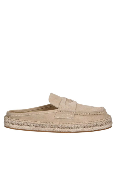 HUGO Γυναικεία Δερμάτινα Brinn Mules Μπεζ 50563734-277