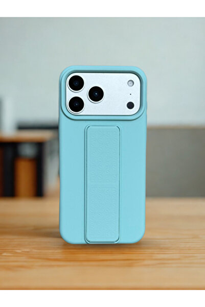 FASHION CASE Premium Foldable Kickstand Silicone Case for iPhone 17 Pro Max -...