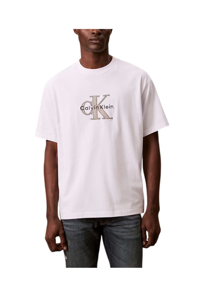 Calvin Klein Ανδρικό T-shirt Λευκό LV04RE815G-YAF