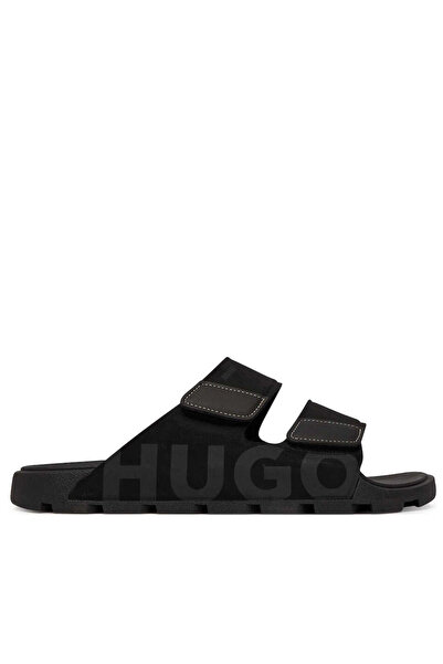 HUGO Ανδρικές Evander Sand Παντόφλες Μαύρες 50563303-001