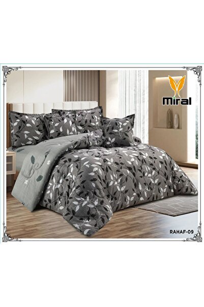 miral مفرش RAHAF صيفي منفوش نفر 4 قطع خفيف وفاخر 210*160