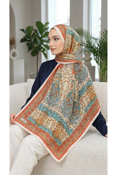 Big ModaEbrar Patterned Soft Shawl - 084