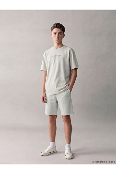 LC Waikiki Printed Boys' T-Shirt and Shorts
