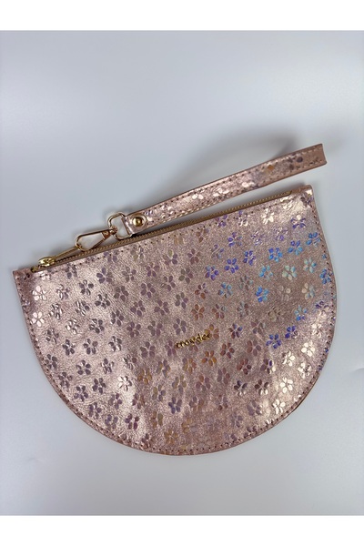 TROYDER Genuine Leather Clutch/Portfolio Bag Shiny