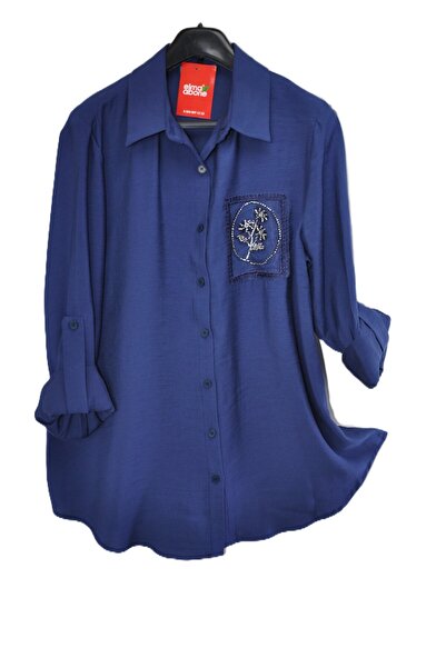 elma abone Plus Size Women's Modal Awesome Shirt Blouse