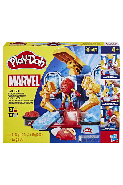 Play Doh LABORATORUL DE PRODUCERE A ARMURILOR IRON MAN