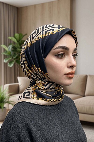 Big ModaEbrar Patterned Soft Scarf - 057