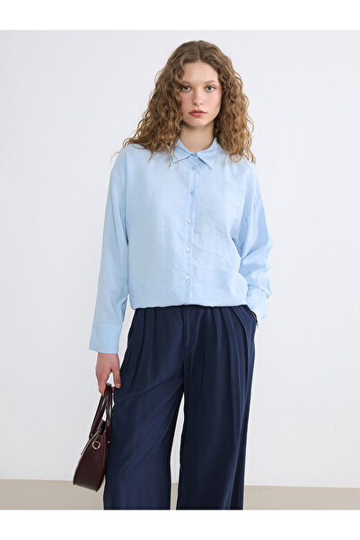 LC Waikiki Nevavm Oversize Women's Shirt Tunic with a Difference