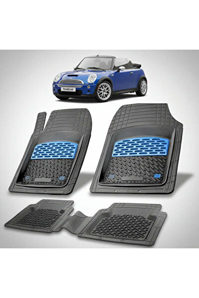 TEAMCAR Μίνι Κάμπριο R52 2004-2008 Πατάκια Δαπέδου |   Μπλε Έκδοση – Ομαδικό ...