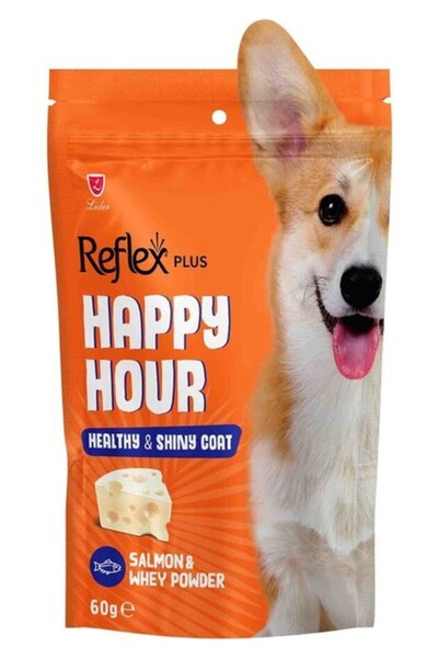 Reflex Happy Hour Sağlıklı ve Parlak Tüyler Için Destekleyici Köpek Ödül Mama...