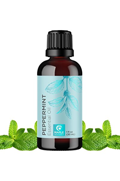 Maple Holistics زيت النعناع النقي للعناية بالشعر، زيت عطري غير مخفف للناشرات ...
