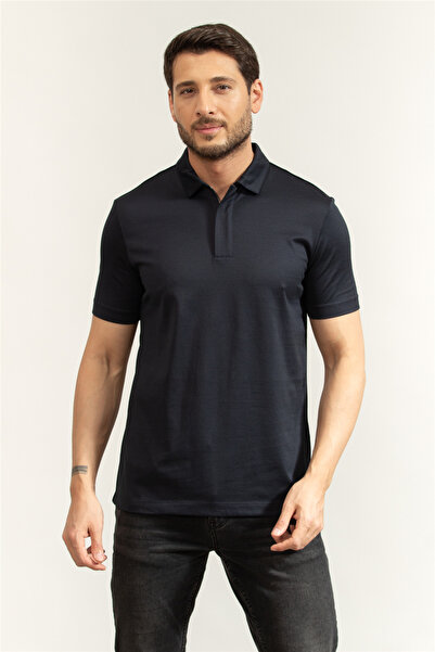 BOSS P Pei 89 Erkek Polo Yaka T-Shirt Mavi